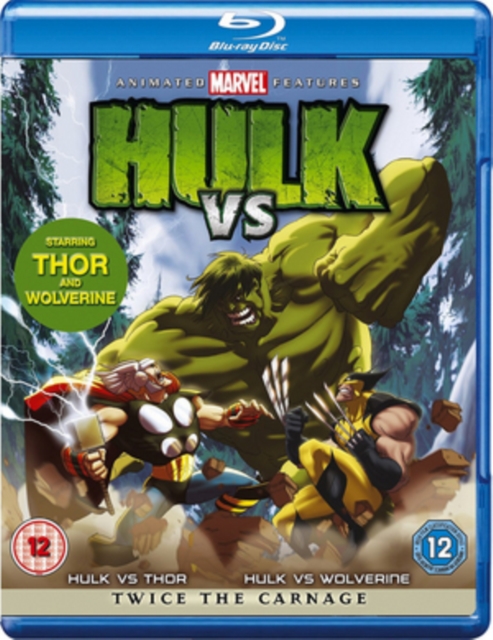 Hulk Vs, Blu-ray BluRay