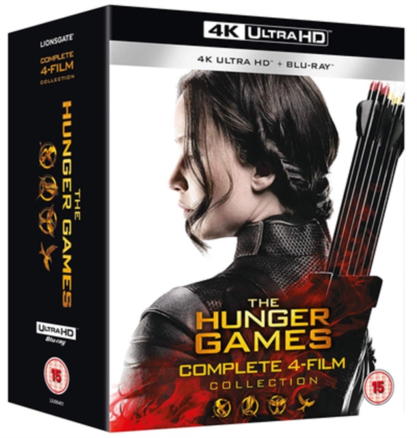 The Hunger Games: Complete 4-film Collection, Blu-ray BluRay
