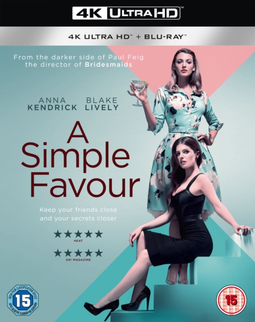 A   Simple Favour, Blu-ray BluRay