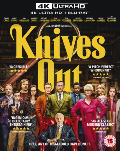 Knives Out, Blu-ray BluRay