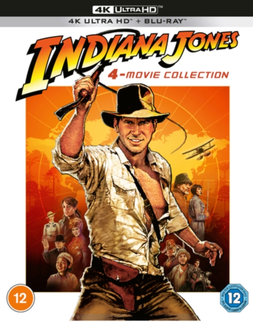 Indiana Jones: 4-movie Collection, Blu-ray BluRay