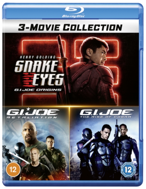 G.I. Joe/G.I. Joe: Retaliation/Snake Eyes: G.I. Joe Origins, Blu-ray BluRay