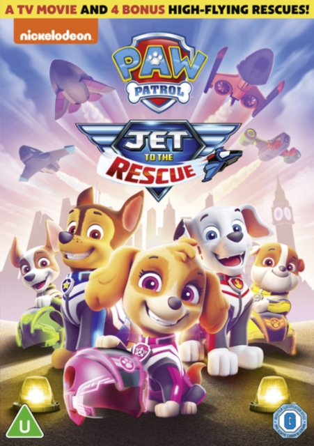 Paw Patrol: Jet to the Rescue, DVD DVD