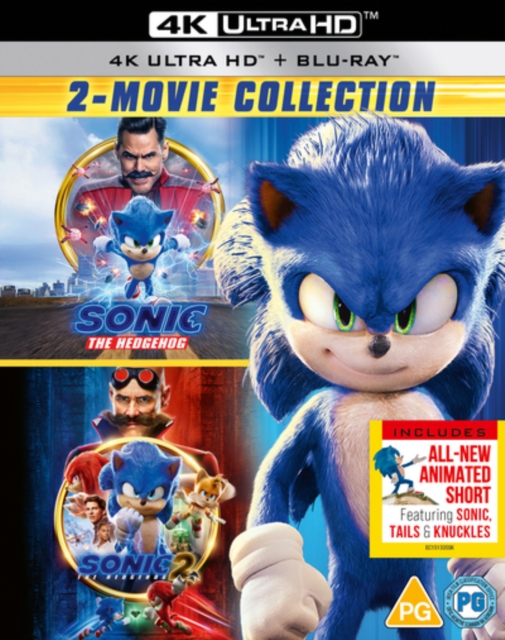 Sonic the Hedgehog: 2-movie Collection, Blu-ray BluRay