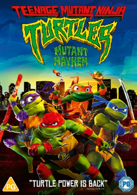 Teenage Mutant Ninja Turtles: Mutant Mayhem, DVD DVD