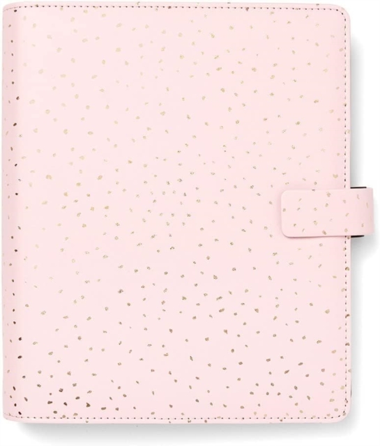 Filofax A5 Confetti Rose Quartz Organiser, 2023, Paperback Book