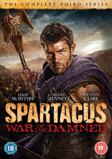 Spartacus - War of the Damned, DVD  DVD