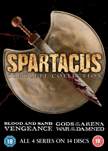 Spartacus: The Complete Collection, DVD  DVD