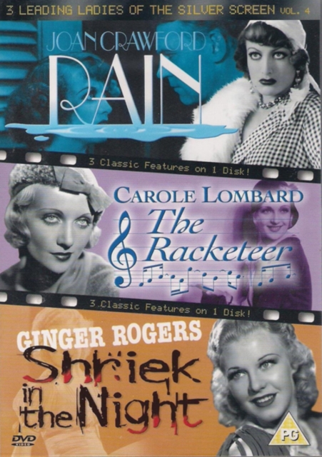 Rain/The Racketeer/Shriek in the Night, DVD DVD