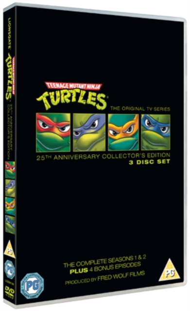 Teenage Mutant Ninja Turtles: The Complete Seasons 1 and 2, DVD  DVD