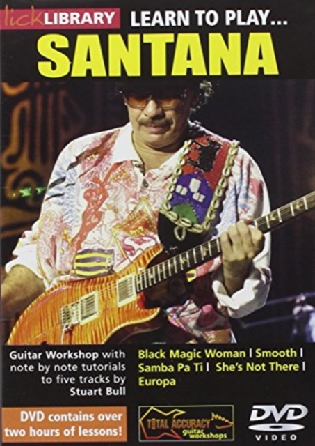Lick Library: Learn to Play Santana, DVD  DVD