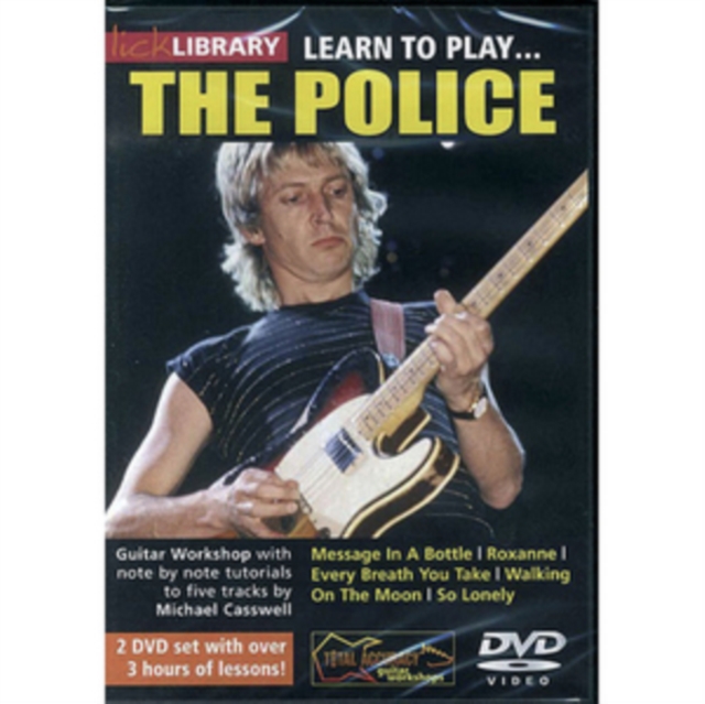 Lick Library: Learn to Play the Police, DVD  DVD