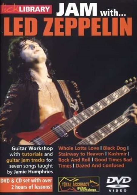 Lick library: Jam with Led Zeppelin, DVD  DVD