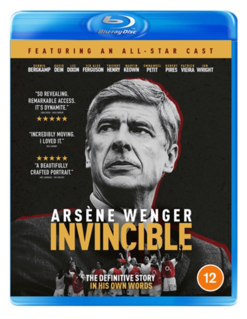 Arséne Wenger: Invincible, Blu-ray BluRay