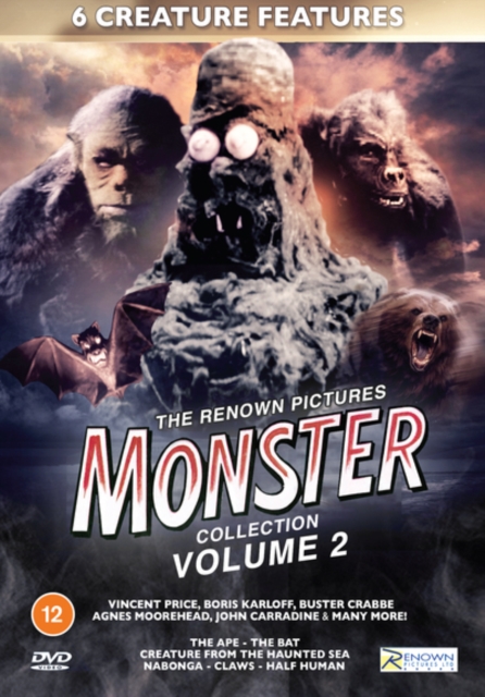 The Renown Pictures Monster Collection: Volume Two, DVD DVD
