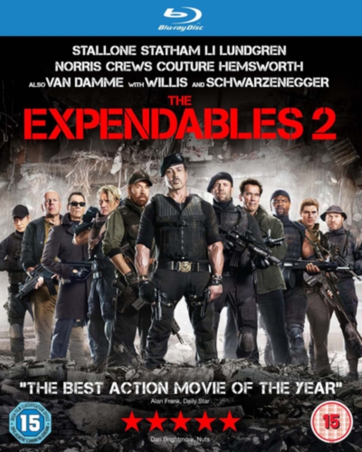 The Expendables 2, Blu-ray BluRay