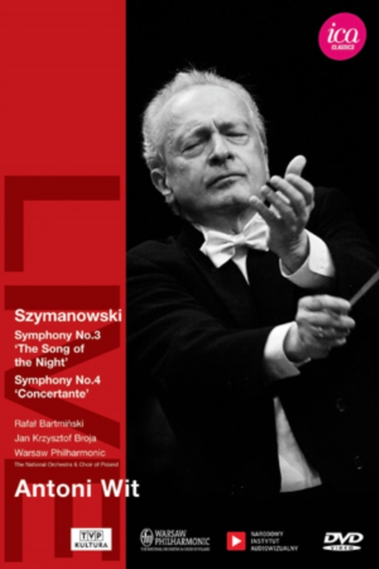 Szymanowski: Symphony No. 3 and 4 (Wit), DVD DVD