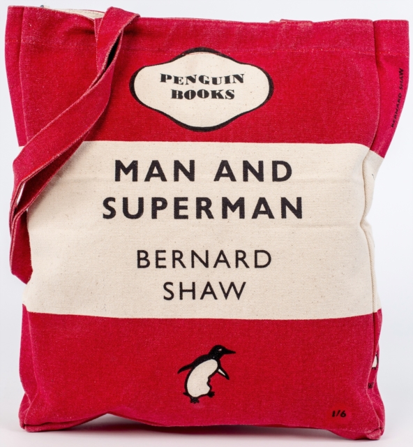 MAN AND SUPERMAN BOOK BAG,  Book