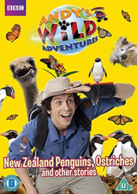 Andy's Wild Adventures: New Zealand Penguins, Ostriches And..., DVD DVD