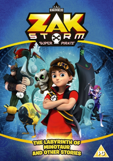 Zak Storm: Super Pirate - The Labyrinth of the Minotaur And..., DVD DVD
