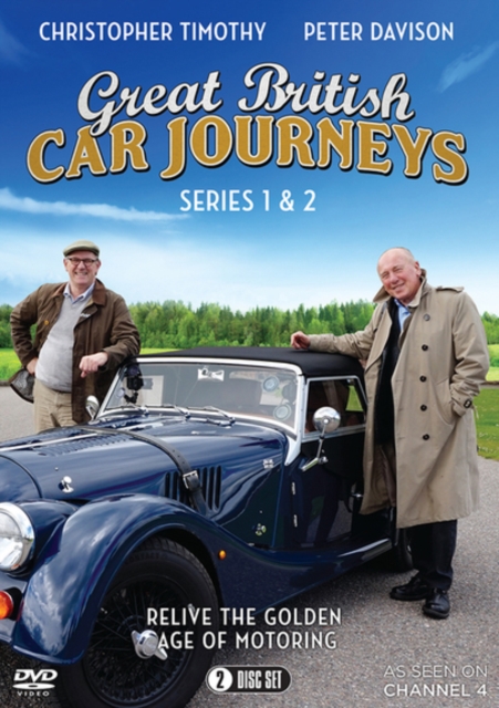 Great British Car Journeys: Series 1-2, DVD DVD