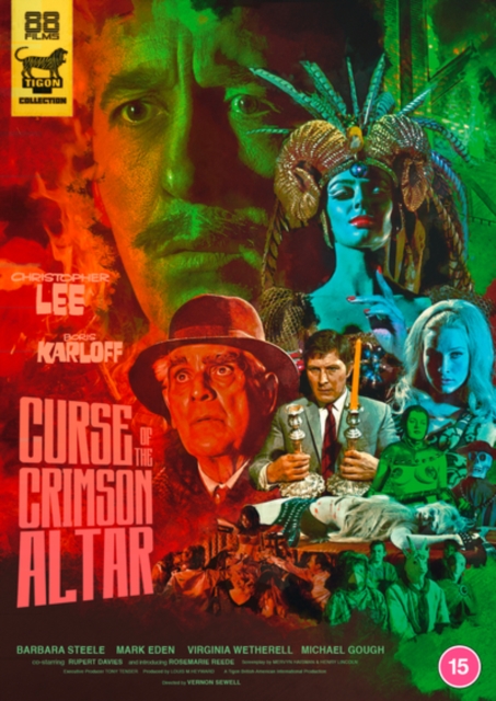 Curse of the Crimson Altar, DVD DVD