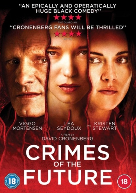 Crimes of the Future, DVD DVD