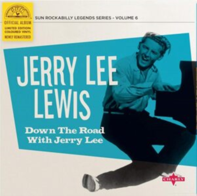 Down the Road With Jerry Lee, Vinyl / 10" Album (Coloured Vinyl) Vinyl