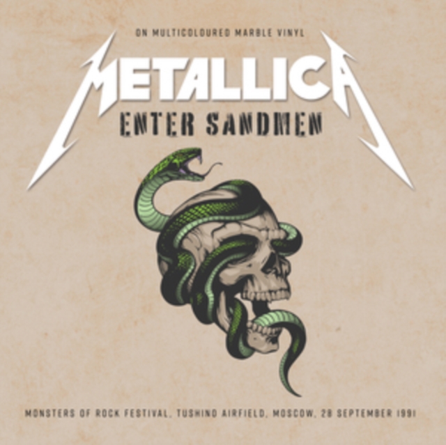 Enter Sandmen: Monsters of Rock Festival, Tushino Airfield, Moscow, 29/09/1991, Vinyl / 12" Album Coloured Vinyl (Limited Edition) Vinyl