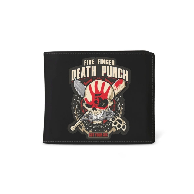 Five Finger Death Punch Got Your Six Premium Wallet,  Merchandise