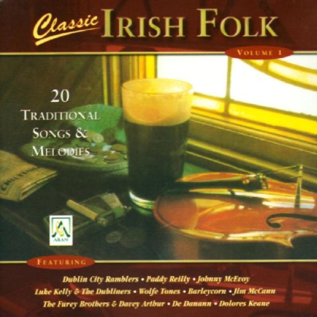 Classic Irish Folk Volume 1: 20 TRADITIONAL SONGS AND MELODIES, CD / Album Cd