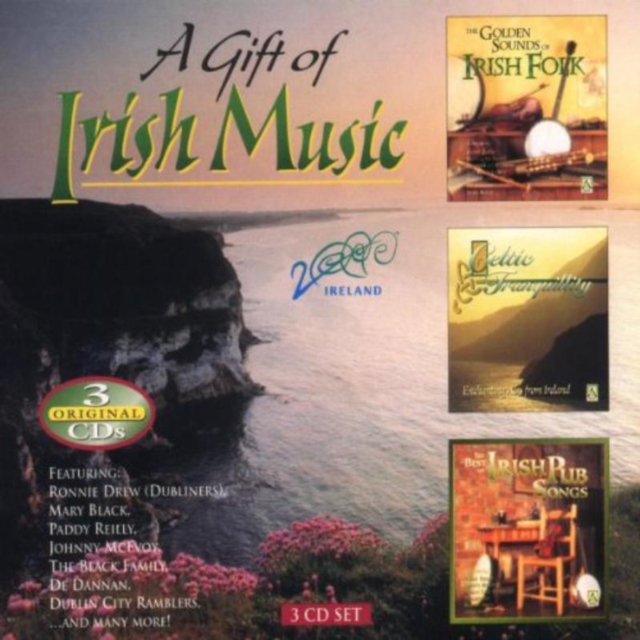 A Gift Of Irish Music: THE GOLDEN SOUNDS OF IRISH FOLK/CELTIC TRANQUILLITY/BEST OF, CD / Album Cd
