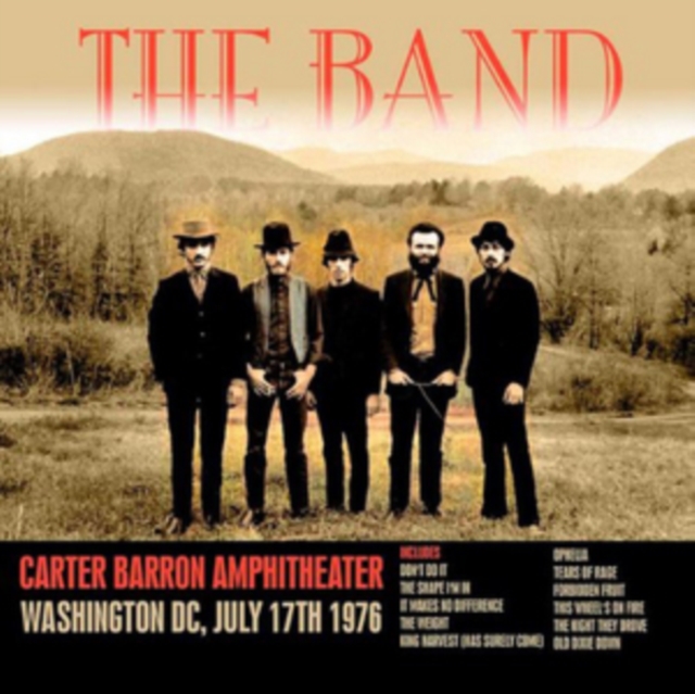 Carter Barron Ampitheatre, Washington DC, July 1976, CD / Album Cd