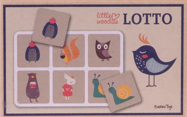 LITTLE WOODIES LOTTO,  Book