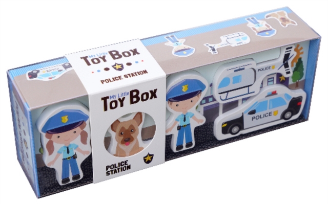 MY LITTLE TOY BOX POLICE,  Book