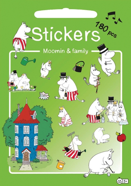 MOOMIN FAMILY STICKERS,  Book