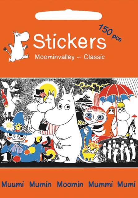 MOOMINVALLEY STICKERS,  Book