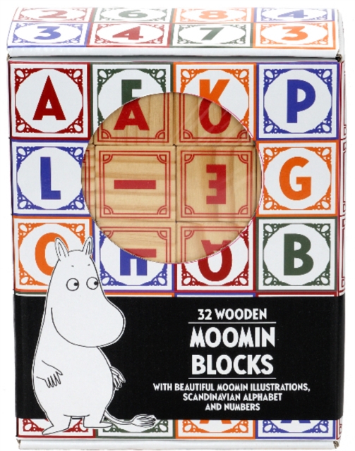 MOOMIN WOODEN BLOCKS,  Book