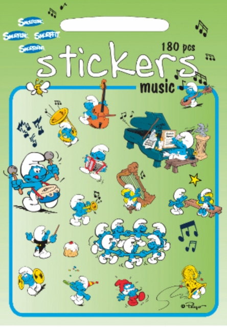 SMURF STICKERS MUSIC,  Book