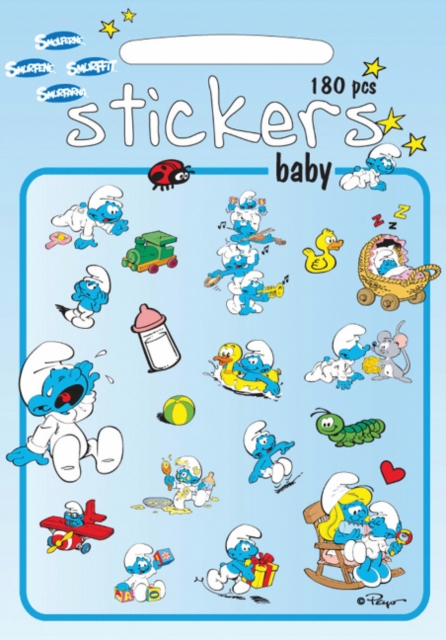 SMURF STICKERS BABY,  Book