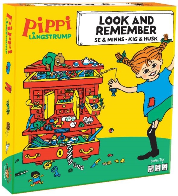 PIPPI LOOK & REMEMBER,  Book