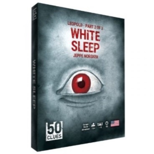 50 Clues Escape Room Game - White Sleep (Part 2 of 3), Paperback Book
