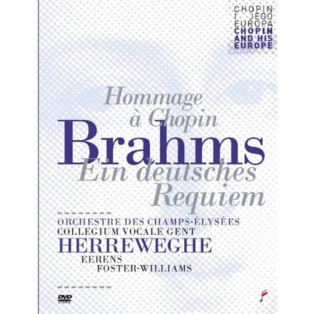 Brahms: Ein Deutsches Requiem (Herreweghe), DVD  DVD