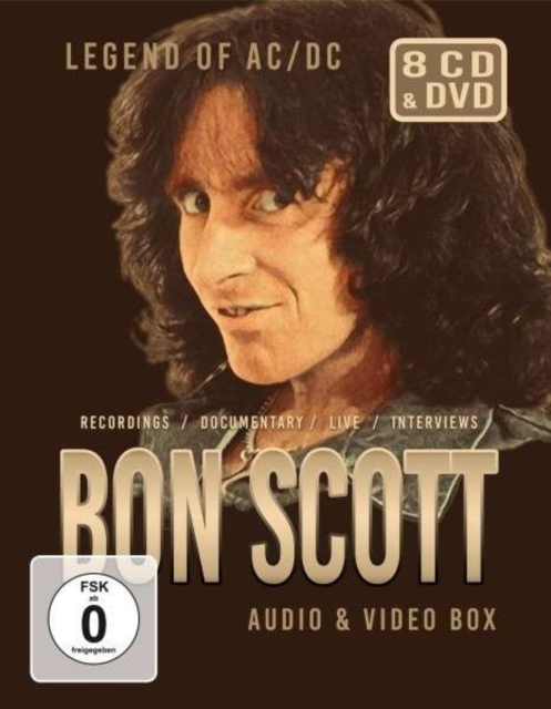 Bon Scott Audio & Video Box, CD / Box Set with DVD Cd