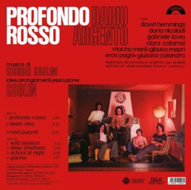 Profondo rosso, Vinyl / 12" Album Vinyl