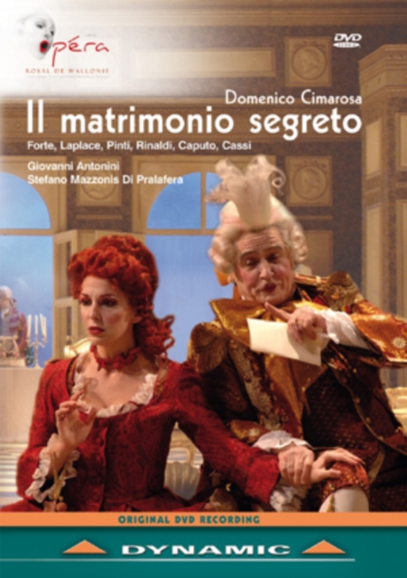 Il Matrimonio Segreta: Opera Royal De Wallonie (Antonini), DVD DVD