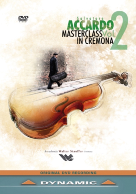 Salvatore Accardo: Masterclass in Cremona - Volume 2, DVD DVD