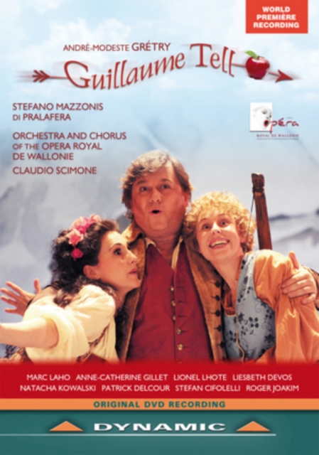 Guillaume Tell: Opéra Royal De Wallonie (Scimone), DVD DVD