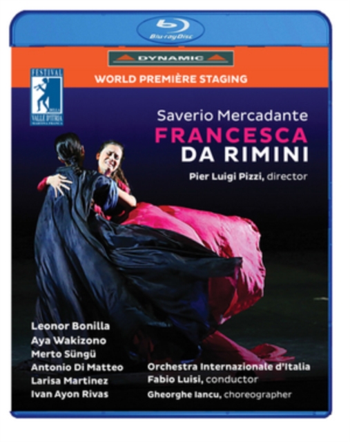 Francesca Da Rimini: Internazionale D'Italia (Luisi), Blu-ray BluRay