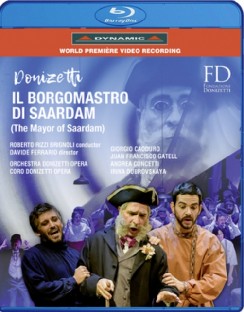 Il Borgomastro Di Saardam: Donizetti Opera (Brignoli), Blu-ray BluRay